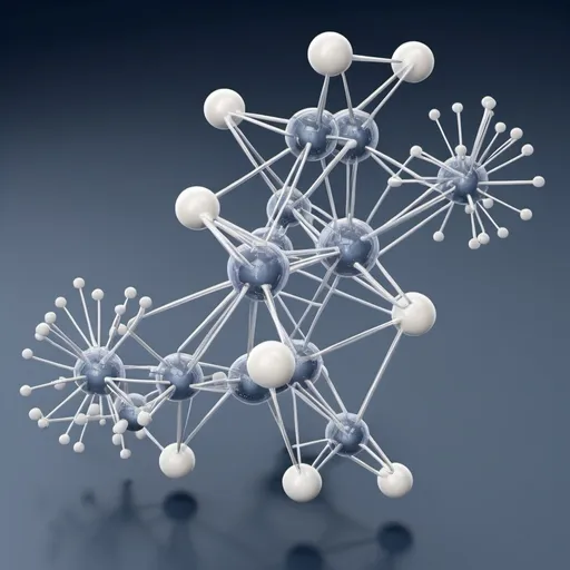 Prompt: Neodymium (Nd) doped Zinc oxide (ZnO) nanoparticles crystal structure
