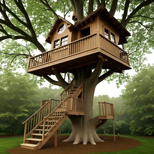 Prompt: Tree house