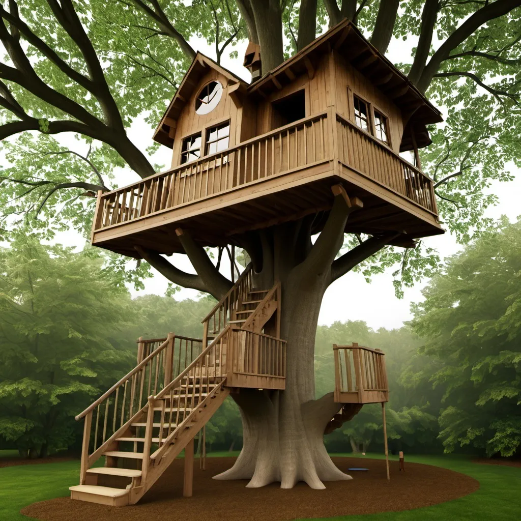 Prompt: Tree house
