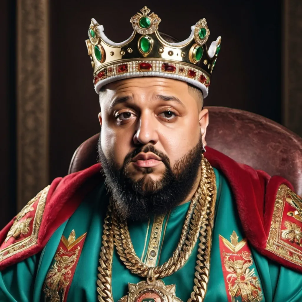 Prompt: An image of DJ Khaled as a Bulgarian czar 