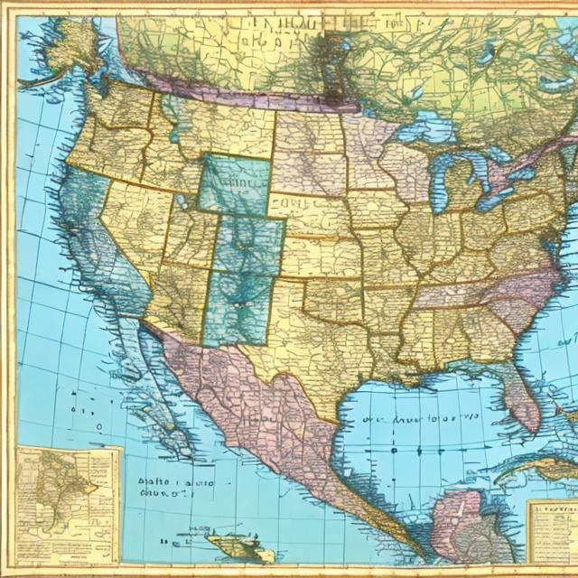 Prompt: Pop the map of the promise lands from the promised land in the bible