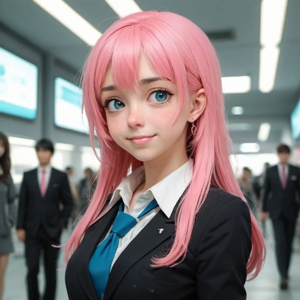 Prompt:     1girl,solo,(masterpiece, best quality:1.2),absurdres,smile,long hair,(pink hair:1.2),bangs,blue eyes,outdoor,city,blurry,depth of field,skirt,shirt,necktie,(blush:1.2),shy,looking at viewer,earrings,anime,Negative prompt: badhandv4, EasyNegative, ng_deepnegative_v1_75t, bad_prompt_version2, bad-artist, bad-artist-anime, bad-picture-chill-75v,(Multiple people),lowres,bad anatomy,bad hands, text, error, missing fingers,extra digit, fewer digits, cropped, worstquality, low quality, normal quality,jpegartifacts,signature, watermark, username,blurry,bad feet,cropped,poorly drawn hands,poorly drawn face,mutation,deformed,worst quality,low quality,normal quality,jpeg artifacts,signature,watermark,extra fingers,fewer digits,extra limbs,extra arms,extra legs,malformed limbs,fused fingers,too many fingers,long neck,cross-eyed,mutated hands,polar lowres,bad body,bad proportions,gross proportions,text,error,missing fingers,missing arms,missing legs,extra digit, Steps: 30, Sampler: DPM++ 2M Karras, CFG scale: 6, Seed: 758195712, Size: 512x768, Model hash: e3edb8a26f, Model: GhostMix-V2.0-fp16-BakedVAE, Denoising strength: 0.7, Clip skip: 2, Hires upscale: 2, Hires upscaler: Latent, TI hashes: "badhandv4: 5e40d722fc3d, easynegative: c74b4e810b03, ng_deepnegative_v1_75t: 54e7e4826d53, bad_prompt_version2: 6f35e7dd816a, bad-artist: 2d356134903e, bad-artist-anime: 5f7bea88750c, bad-picture-chill-75v: 7d9cc5f549d7", Version: v1.5.1