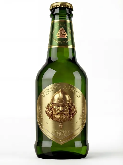 Prompt: Õlle pudel bottle kuldne tekst teha teravamaks ja kõrge kvaliteet