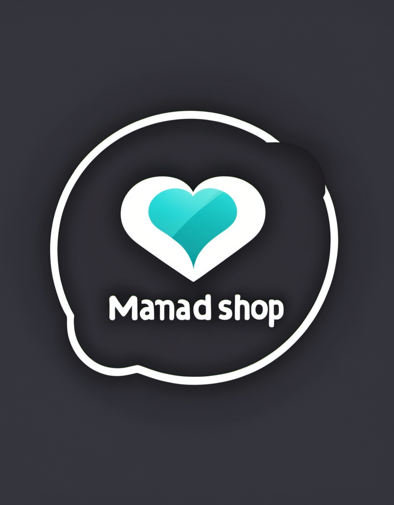 Prompt: app logo, online shop, MamadShop