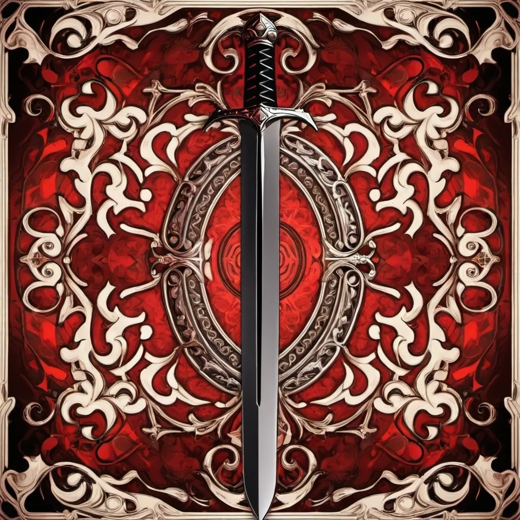 Prompt: Abstract Image sword