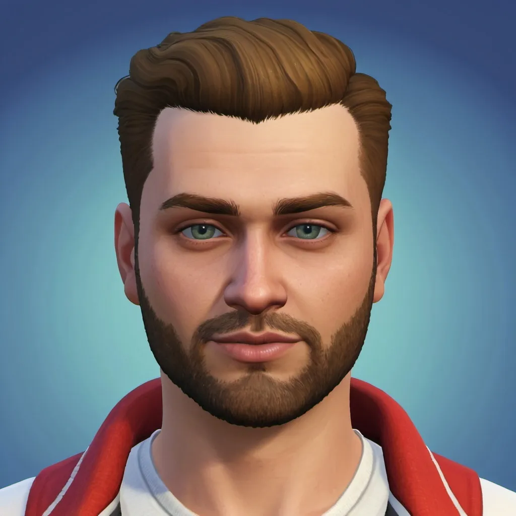 Prompt: oleg prudius sims 4