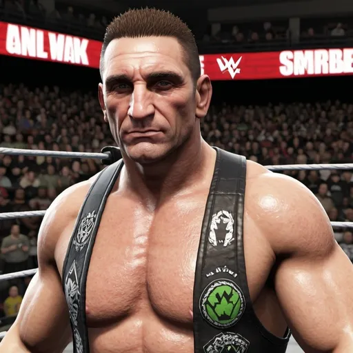 Prompt: ken shamrock wwe gta