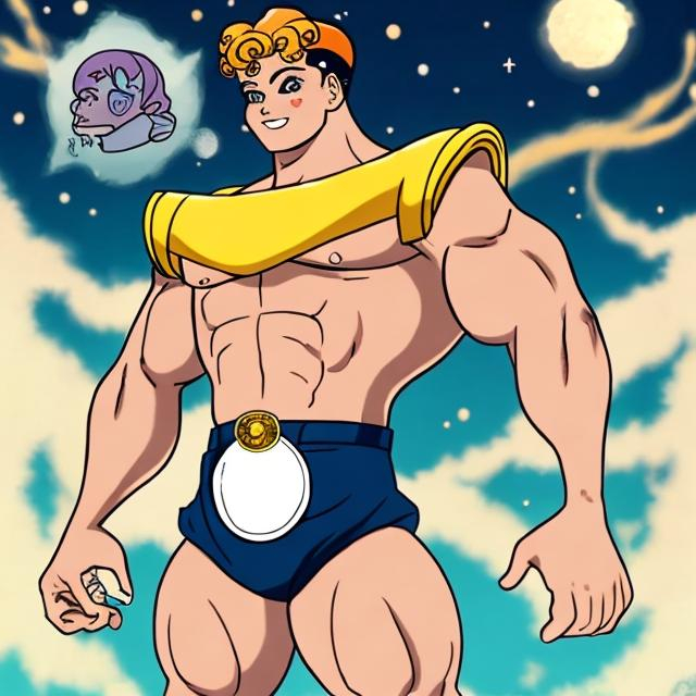 Prompt: SAILOR MUSCLEHUNK
