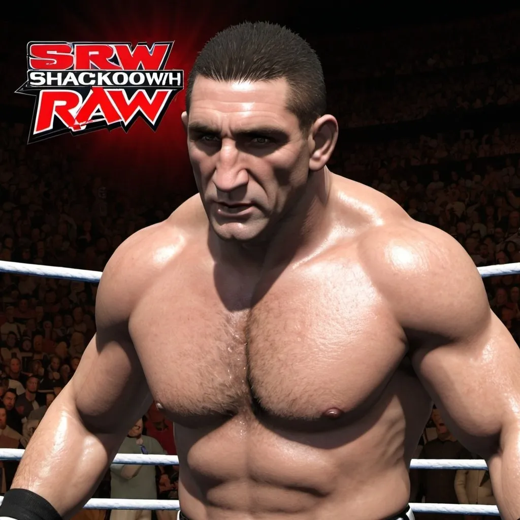 Prompt: ken shamrock smackdown vs raw 2011 ps3
