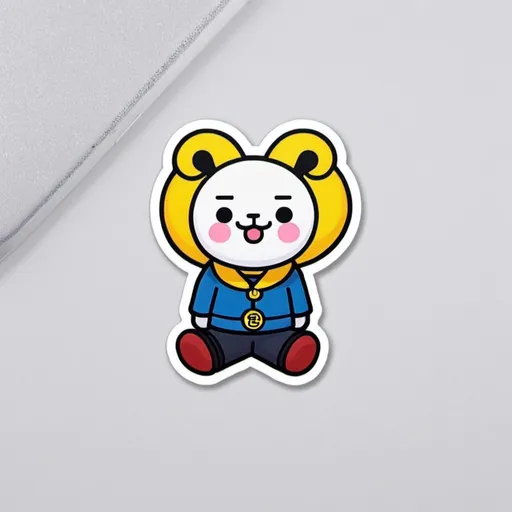 Prompt: BT21 sticker