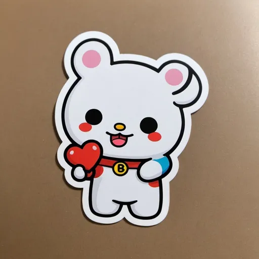 Prompt: BT21 sticker