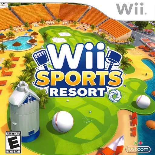 Prompt: wii sports resort cover
