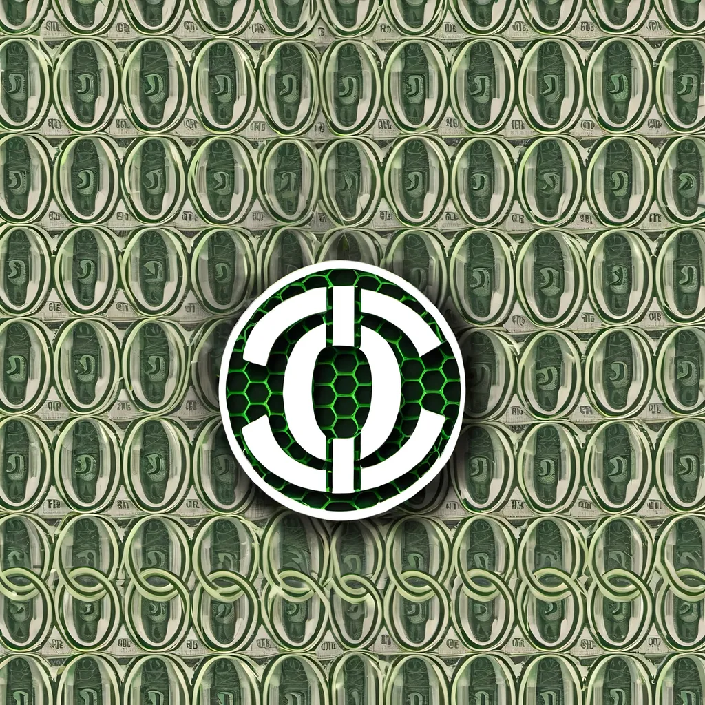 Prompt: Tri dollar sign mesh pattern, dollar sign with 2 lines through it meshed, varied dollar symbol wallpaper, 