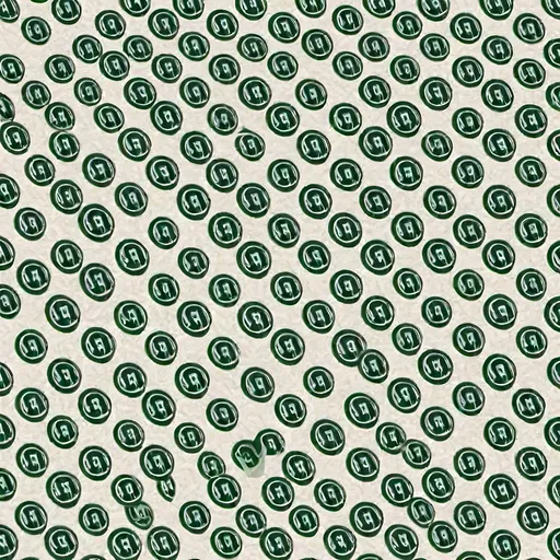 Prompt: Tri dollar sign mesh pattern, dollar sign with 2 lines through it meshed, varied dollar symbol wallpaper