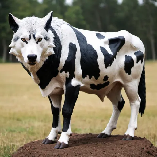 Prompt: Sigma wolf but its a cow