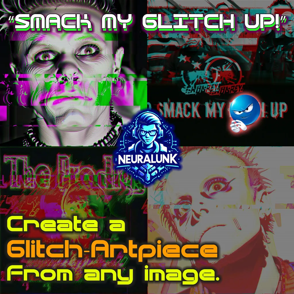 Prompt: Create a Glitch-Art-piece from any Image.