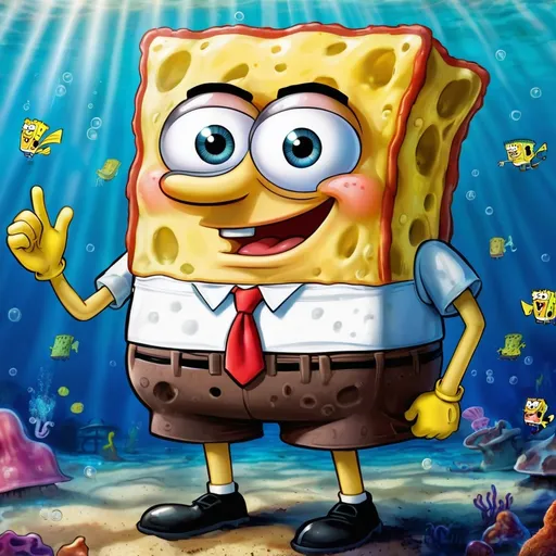 Prompt: spongbob