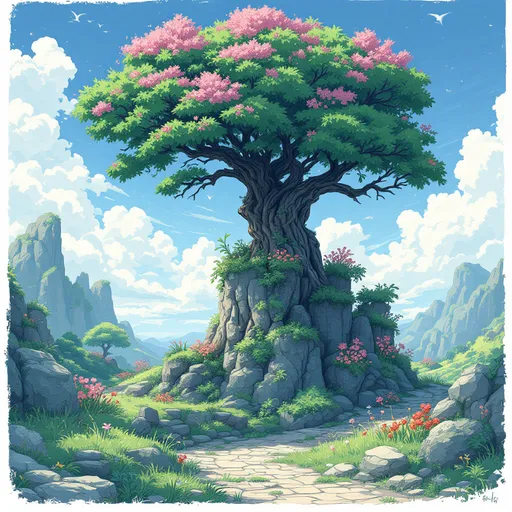 Prompt: Create a Ghibli art 
