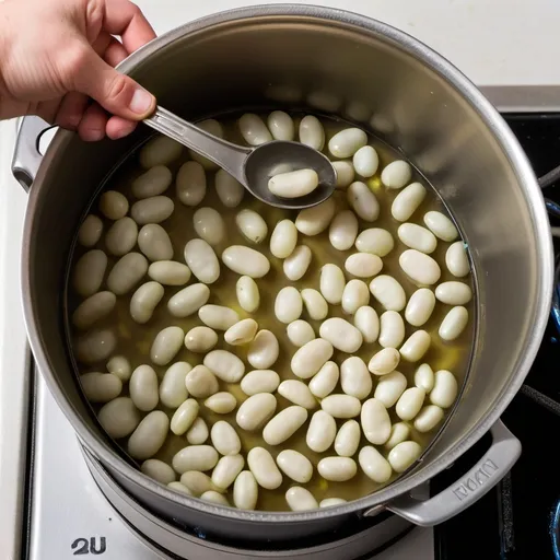 Prompt: boil lima beans with the lid off there's cyanide in there