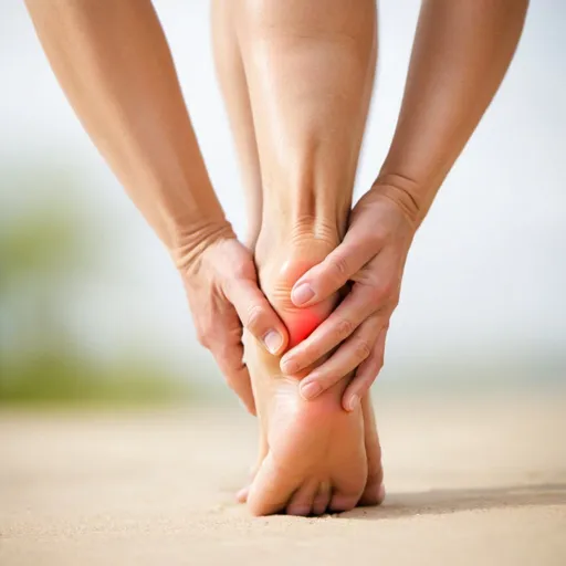 Prompt: Are you experiencing sharp pain in your heel or the bottom of your foot?"
