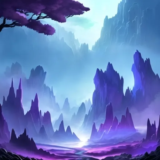 Prompt: Fantasy landscape, dungeons and dragons inspired, throw in some boulders gate but no direct characters that could infringe upon IP. Don't make it overly bright but will be used as a website background to go behind a chat window. so vectored and scalable would be ideal
