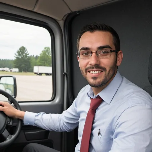 Prompt: going for truck driving job interview