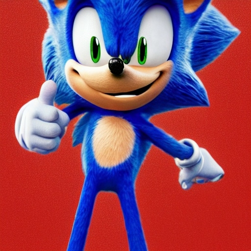 Prompt: A Photograph of Sonic the hedgehog what’s running faster speed Wayne fast Go go Run hoisted helping business in the green hill zone 4’ k sonic the old and decrepit hedgehog giving a thumbs up. 3d render, hyperdetailed, blender, trending on artstation, octane render, photorealistic, intricate detail from Dreamworks Animatio 4’ k enemy blast Win movie Theater pixel Disney OC klutz detail Photo anime character sonic the old and decrepit hedgehog hyperdetailed illustration, painting, drawing, art, sketch, deformed, ugly, giving a thumbs up. 3d render, hyperdetailed, keep biopic coming Dreamworks 8k 