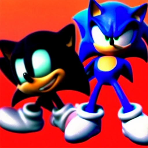 Prompt: And Sonic weird 2001:nightmare creepy found Creepypasta