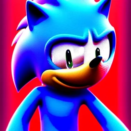 Prompt: sonic the hedgehog as a from swivel spa digital art ion Cartoon Art digital uopbj what classic Colors Sonic Rainbow in the sky Beautiful from our superheroes come first Eggman oh fight them oubliette job have two months🧘🏼‍♀️ From happy Sokotoc from sonic the hedgehog happy 🔮 