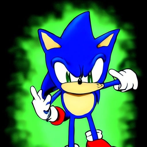 Prompt: sonic.exe horror Creepypasta digital art "weird sonic egh deviantart" MS paint artterrible dr eggman mma illustration,3 ,D 4 , K painting, drawing, art, green Rogh creepy found sketch art detail 6 , 4 4 , K photograph total mouth eyeball eyeball flashing light fire head screaming light