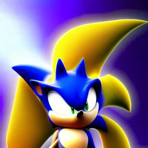 Prompt: a rise tails and series sonic Photorealistic 