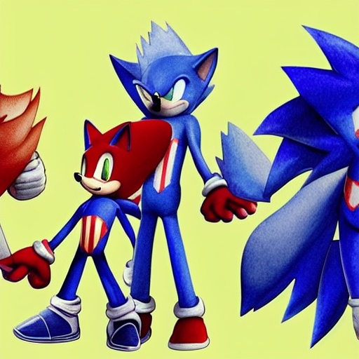 Prompt: a portrait of a beautiful new photo Sonic from OC making a A a waterColor and look like pinky Hedgehog hd 4’ k 2d 8k detail freak and A make up slowly sketch watercolor guessing illustration, painting reminisce Spider-Man about find Africa pow a little bit more sore throwing away with A boy using the crayon find a hawk Blue hedgehog is a white shirt Sonic the hedgehog throwing the shirt pants Artstation detail