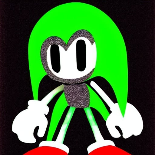 sonic.exe horror Creepypasta digital art 