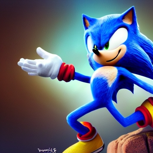 Prompt: A Photograph of Sonic the hedgehog what’s running faster speed Wayne fast Go go Run hoisted helping business in the green hill zone 4’ k sonic the old and decrepit hedgehog giving a thumbs up. 3d render, hyperdetailed, blender, trending on artstation, octane render, photorealistic, intricate detail from Dreamworks Animatio 4’ k enemy blast Win movie Theater pixel Disney OC klutz detail Photo anime character sonic the old and decrepit hedgehog hyperdetailed illustration, painting, drawing, art, sketch, deformed, ugly, giving a thumbs up. 3d render, hyperdetailed, keep biopic coming Dreamworks 8k 