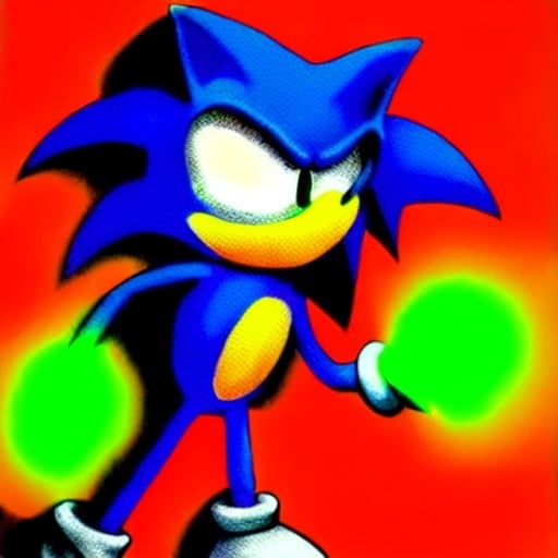 Prompt: sonic.exe horror Creepypasta digital art "weird sonic egh deviantart" MS paint artterrible dr eggman mma illustration,3 ,D 4 , K painting, drawing, art, green Rogh creepy found sketch art detail 6 , 4 4 , K photograph total mouth eyeball eyeball flashing light fire head screaming light