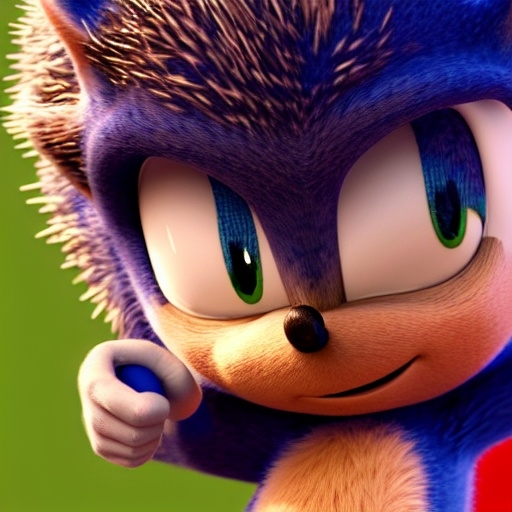 Prompt: A Photograph of Sonic the hedgehog what’s running faster speed Wayne fast Go go Run hoisted helping business in the green hill zone 4’ k sonic the old and decrepit hedgehog giving a thumbs up. 3d render, hyperdetailed, blender, trending on artstation, octane render, photorealistic, intricate detail from Dreamworks Animatio 4’ k enemy blast Win movie Theater pixel Disney OC klutz detail Photo anime character sonic the old and decrepit hedgehog hyperdetailed illustration, painting, drawing, art, sketch, deformed, ugly, giving a thumbs up. 3d render, hyperdetailed, keep biopic coming Dreamworks 8k 