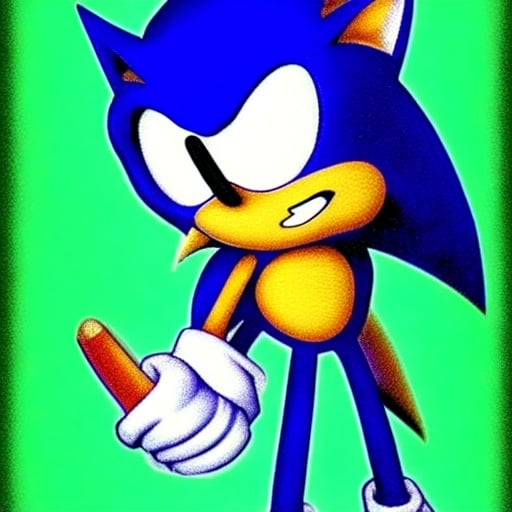 Prompt: sonic.exe digital art "weird sonic deviantart" terrible mma illustration,3 ,D 4 , K  painting, drawing, art, green door creepy found  sketch art detail 6 , 4 4 , K photograph total