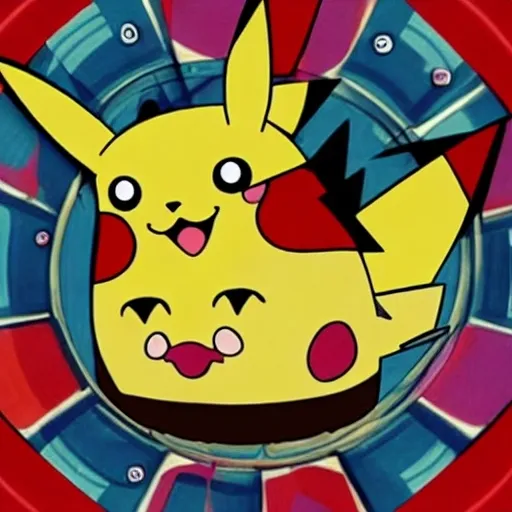 Prompt: pikachu & inordinate So bowl joke Pokémon happy Tree friends cava Riccir from Frick Family guy show