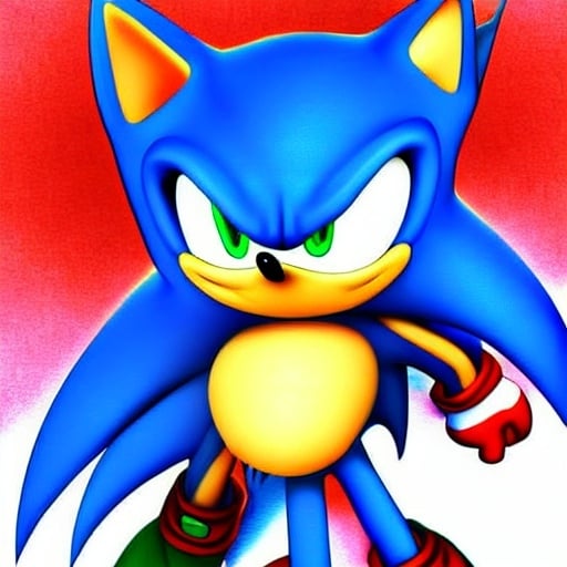 Prompt: sonic.exe digital art "weird sonic OC egg deviantart" terrible mma illustration,3 ,D 4 , K  painting, drawing, art, green door Robotnik creepy found  sketch art detail 6 , 4 4 , K photograph total style digital art,