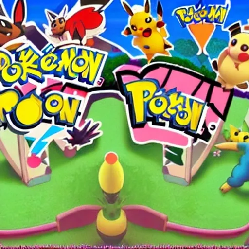 Prompt: Pokémon Kikoriki show ( 2003 )