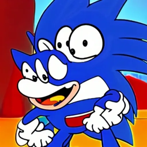 Prompt: Peter griffin Is Sonic the hedgehog from OC? Peppa Pig finn (1077s) and Sega Genesis crossover Art n detail backgrounds and video episode guy  sonic annoying is Sonic the hedgehog mouth water guys What is the Peter Sonic character guy 