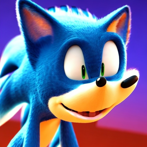 Prompt: A photograph Sonic Fox name is tonic the fox for Disney pixel movie dreamWorks Highly detailed Art Photorealistic 4k 