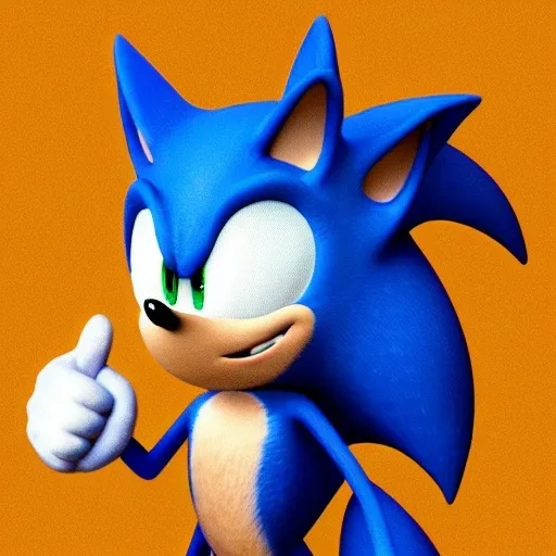 Prompt: A Photograph of Sonic the hedgehog what’s running faster speed Wayne fast Go go Run hoisted helping business in the green hill zone 4’ k sonic the old and decrepit hedgehog giving a thumbs up. 3d render, hyperdetailed, blender, trending on artstation, octane render, photorealistic, intricate detail from Dreamworks Animatio 4’ k enemy blast Win movie Theater pixel Disney OC klutz detail Photo anime character sonic the old and decrepit hedgehog hyperdetailed illustration, painting, drawing, art, sketch, deformed, ugly, giving a thumbs up. 3d render, hyperdetailed, keep biopic coming Dreamworks 8k 