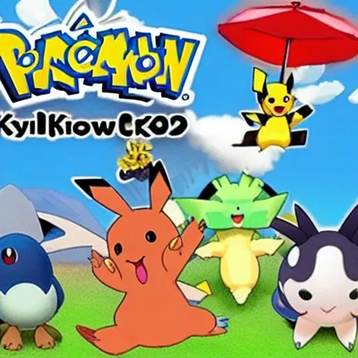 Prompt: Pokémon Kikoriki show ( 2003 )