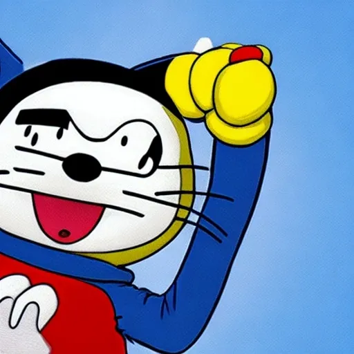 Prompt: doraemon
