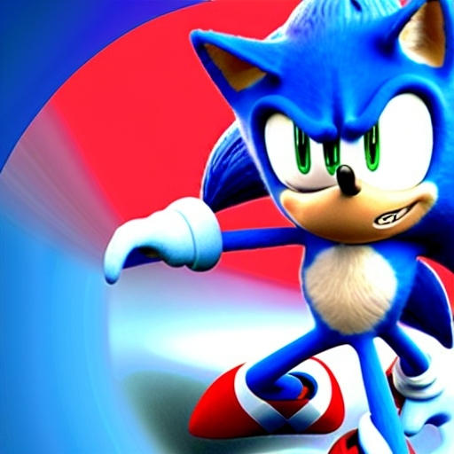 Prompt: A Photograph of Sonic the hedgehog what’s running faster speed Wayne fast Go go Run hoisted helping business in the green hill zone 4 from Dreamworks Animatio 4’ k 3D enemy  blast Win movie Theater pixel Disney OC klutz detail Photo anime character