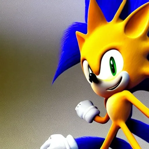 Prompt: a tails and series sonic Photorealistic 