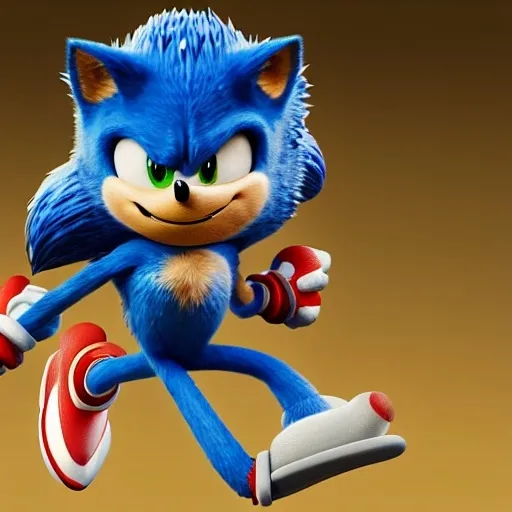 Prompt: A Photograph of Sonic the hedgehog what’s running faster speed Wayne fast Go go Run hoisted helping business in the green hill zone 4’ k sonic the old and decrepit hedgehog giving a thumbs up. 3d render, hyperdetailed, blender, trending on artstation, octane render, photorealistic, intricate detail from Dreamworks Animatio 4’ k enemy blast Win movie Theater pixel Disney OC klutz detail Photo anime character sonic the old and decrepit hedgehog hyperdetailed illustration, painting, drawing, art, sketch, deformed, ugly, giving a thumbs up. 3d render, hyperdetailed, keep biopic coming Dreamworks 8k 