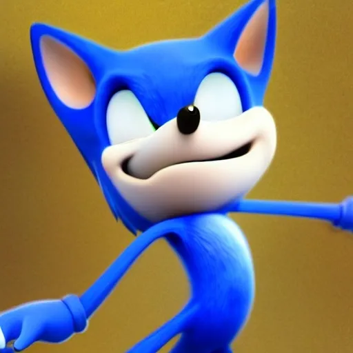 Prompt: A photograph Sonic Fox name is tonic the fox for Disney pixel movie dreamWorks Highly detailed Art Photorealistic 4k 