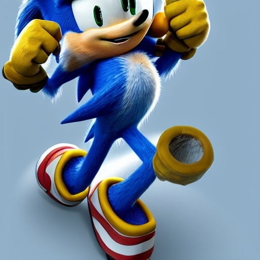 Prompt: A Photograph of Sonic the hedgehog what’s running faster speed Wayne fast Go go Run hoisted helping business in the green hill zone 4’ k sonic the old and decrepit hedgehog giving a thumbs up. 3d render, hyperdetailed, blender, trending on artstation, octane render, photorealistic, intricate detail from Dreamworks Animatio 4’ k enemy blast Win movie Theater pixel Disney OC klutz detail Photo anime character sonic the old and decrepit hedgehog hyperdetailed illustration, painting, drawing, art, sketch, deformed, ugly, giving a thumbs up. 3d render, hyperdetailed, keep biopic coming Dreamworks 8k 